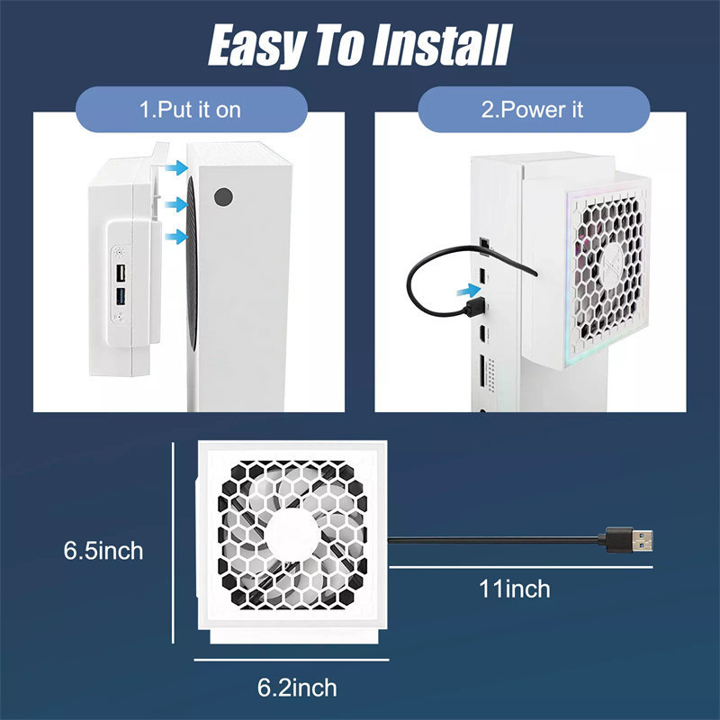 LED Cooling Fan Atmosphere Lig - Gaming Accessories Lights ulasan dan harga