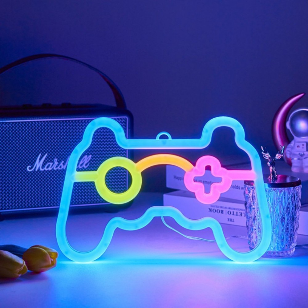 1PC USB Powered Game Controlle - Gaming Accessories Lights ulasan dan harga