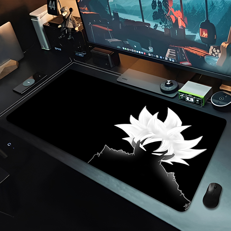 DBZ Black Anime Mouse Pad Drag - Gaming Office Accessories ulasan dan harga