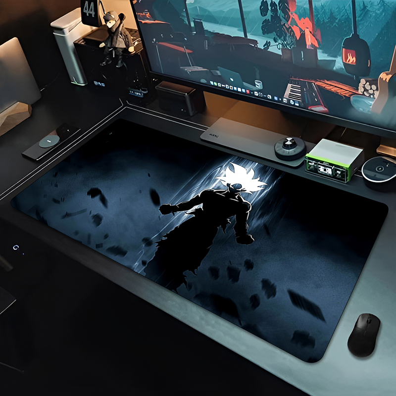 DBZ Black Anime Mouse Pad Drag - Gaming Office Accessories ulasan dan harga