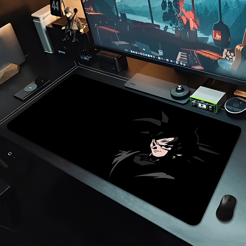 DBZ Black Anime Mouse Pad Drag - Gaming Office Accessories ulasan dan harga