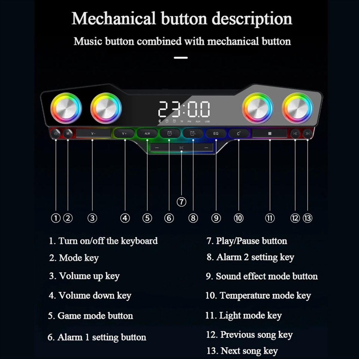 DTC5 V18 Dazzle Colour Speaker - Gaming Accessories Lights ulasan dan harga