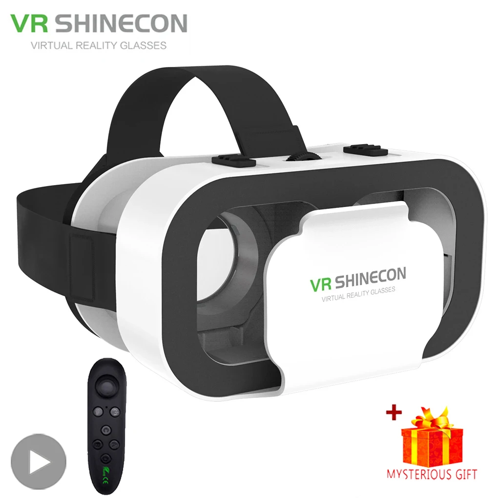 Shinecon 3D VR Glasses Virtual - Gaming Accessories For 8 Year Old ulasan dan harga