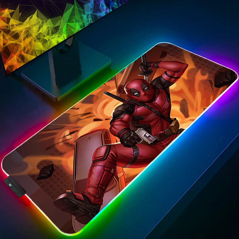LED Mouse Pad Gaming Backlight - Gaming Accessories Lights ulasan dan harga