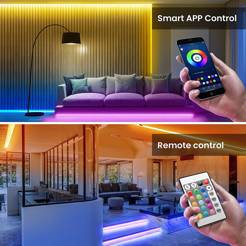 RGB5050 TV LED Backlight APP R - Gaming Accessories Lights ulasan dan harga