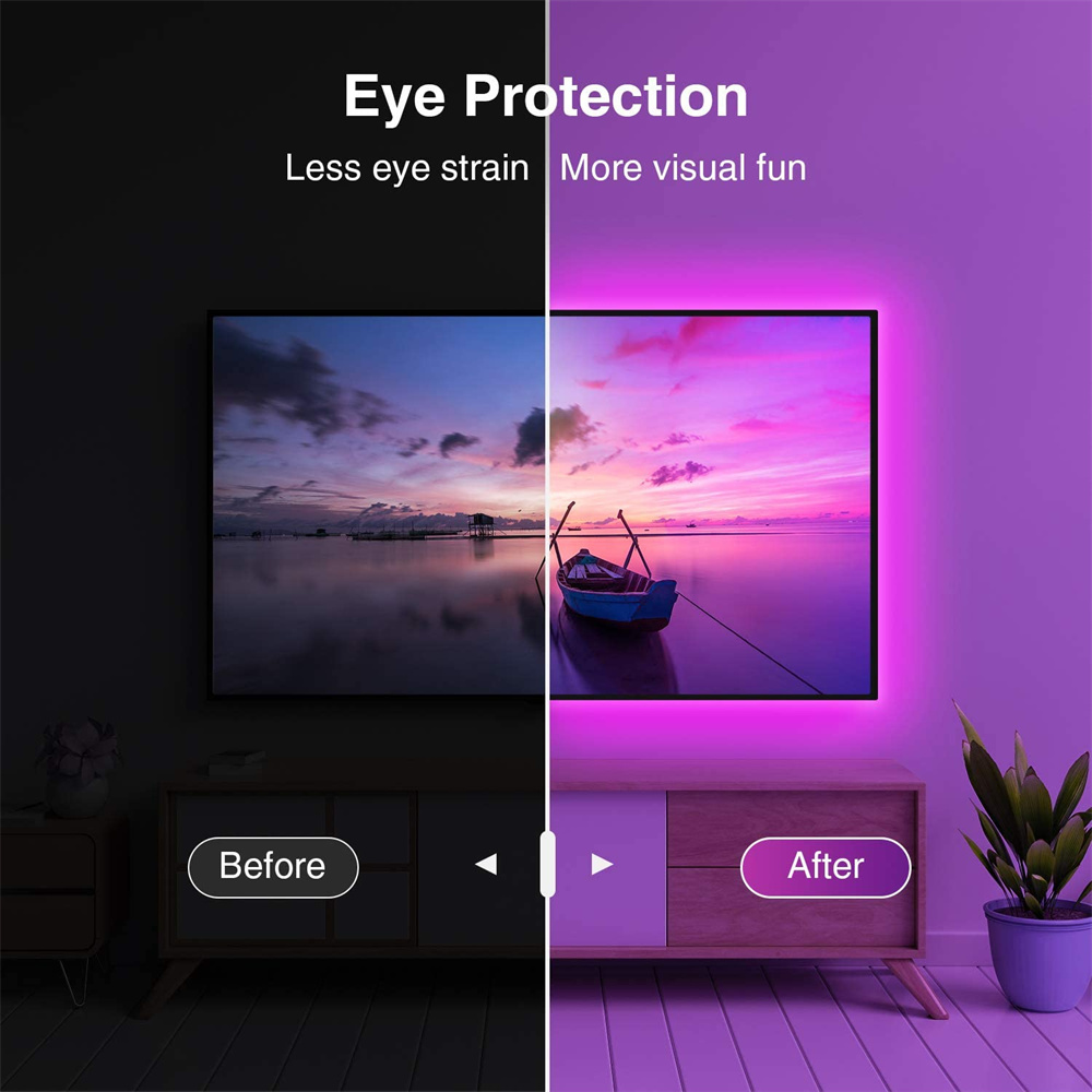 RGB5050 TV LED Backlight APP R - Gaming Accessories Lights ulasan dan harga