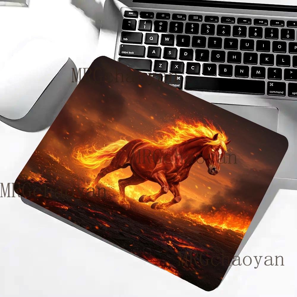 Fire Horse Pattern Mouse Pad R - Gaming Accessories For Free Fire ulasan dan harga
