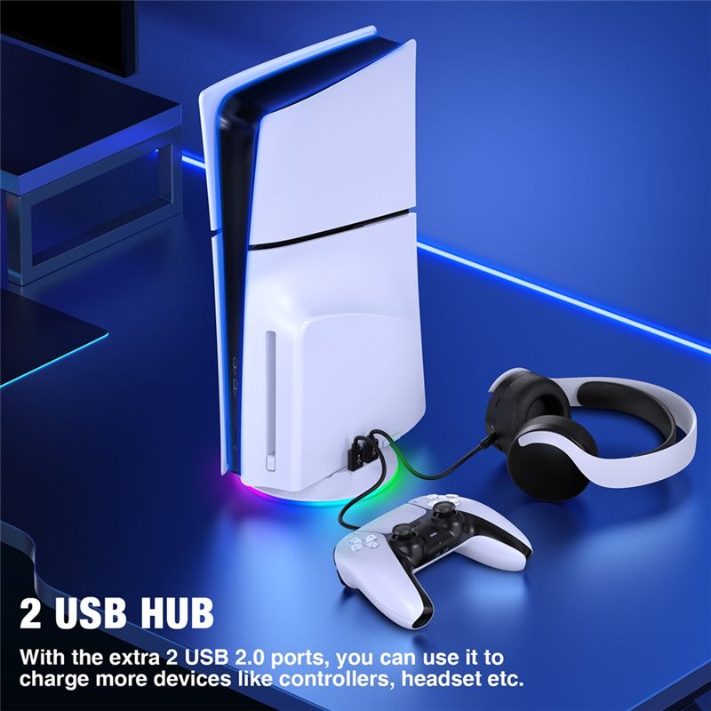 AED7-Vertical Stand With RGB L - Gaming Accessories Lights ulasan dan harga