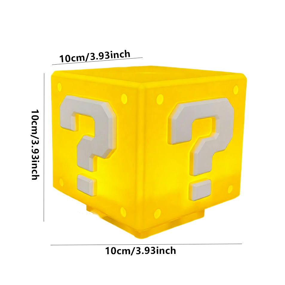 2026Question Block Lamp with S - Gaming Accessories Bedroom ulasan dan harga