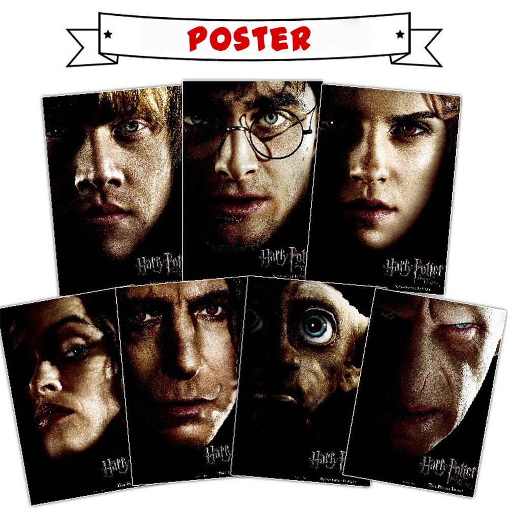 Genuine Harry Potter Posters H - Gaming Accessories Bedroom ulasan dan harga