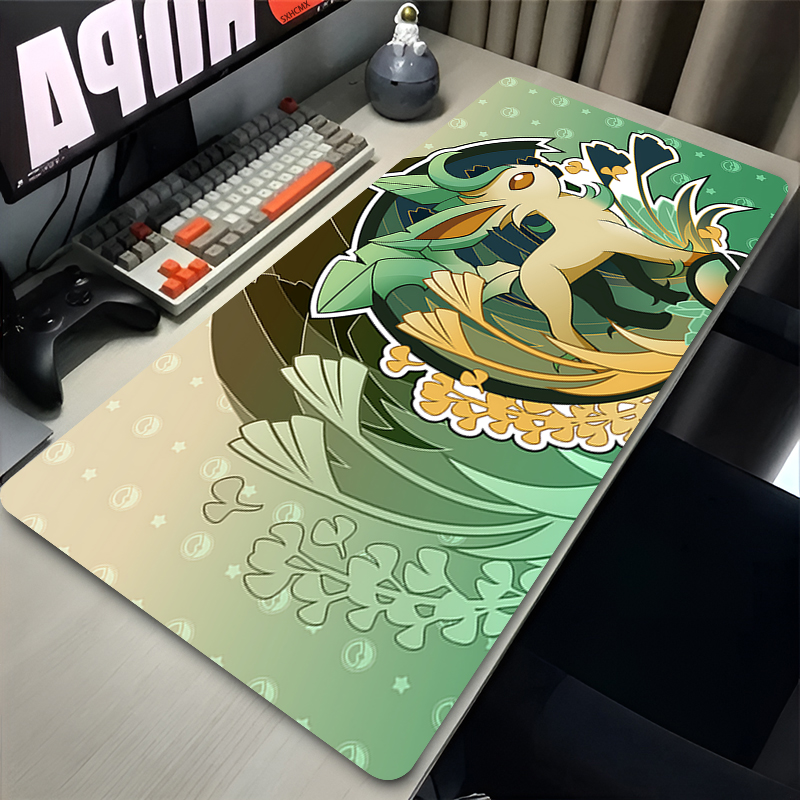 Mouse Pad Gamer P-pokemon Leaf - Gaming Office Accessories ulasan dan harga