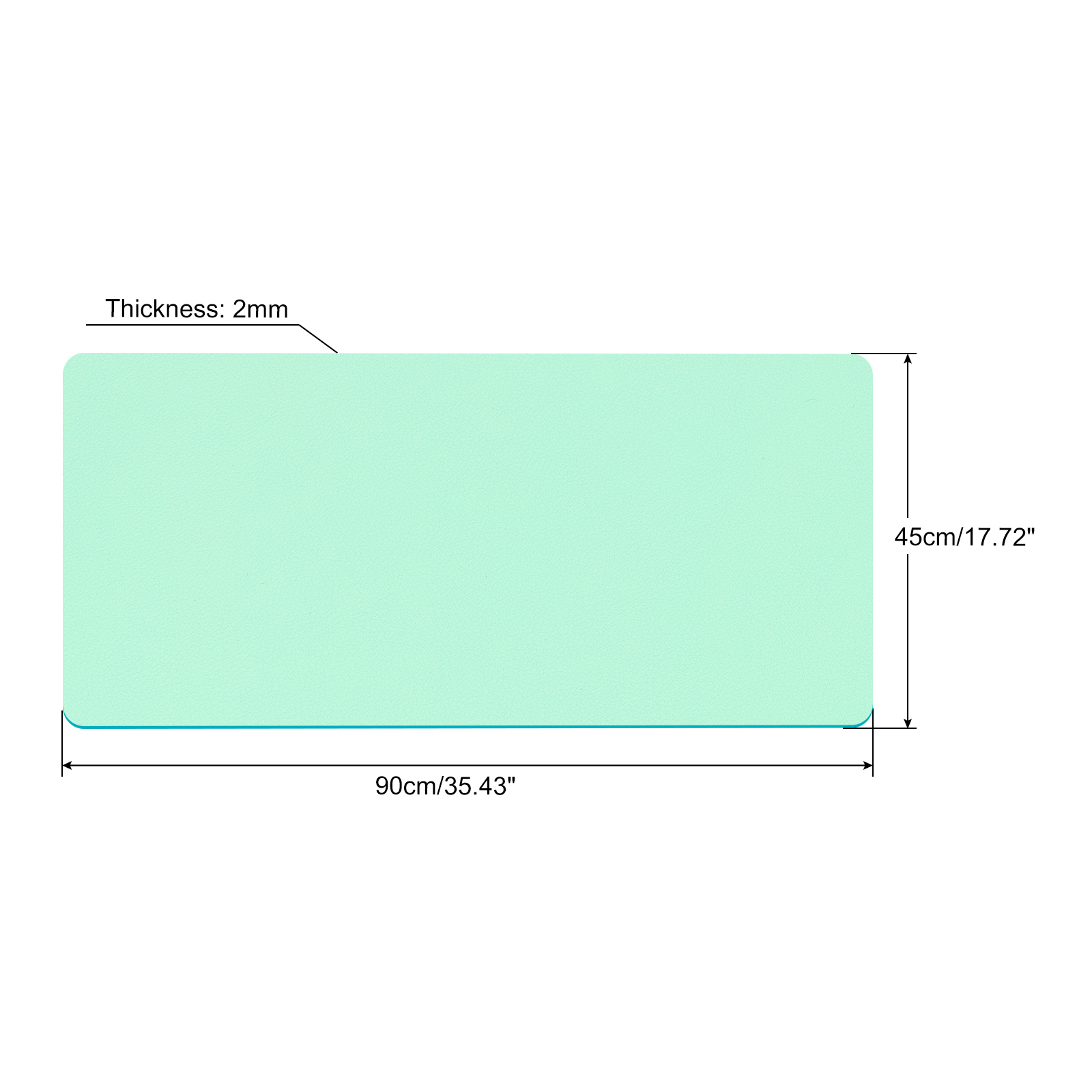 Office Desk Mat Protector PU L - Gaming Office Accessories ulasan dan harga