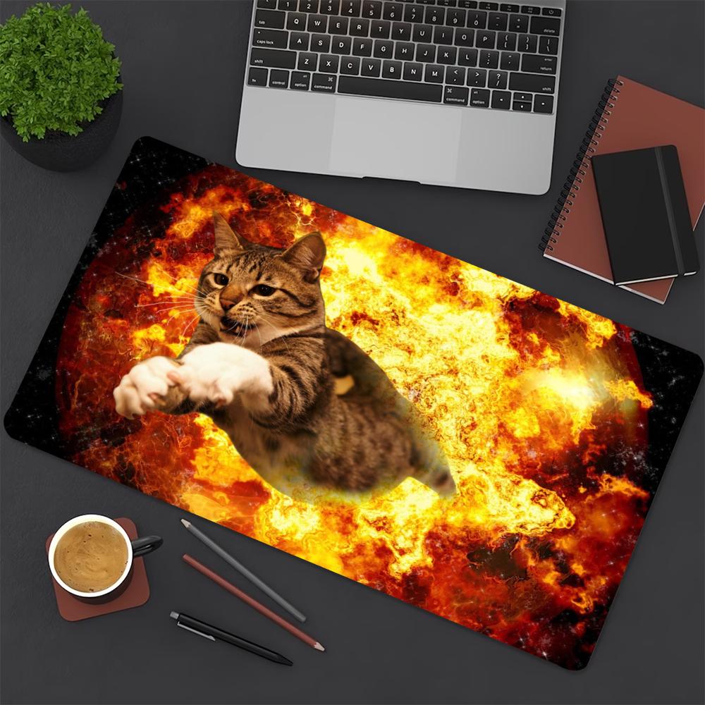 Rocket Cat Extended Gaming Mou - Gaming Accessories For Free Fire ulasan dan harga