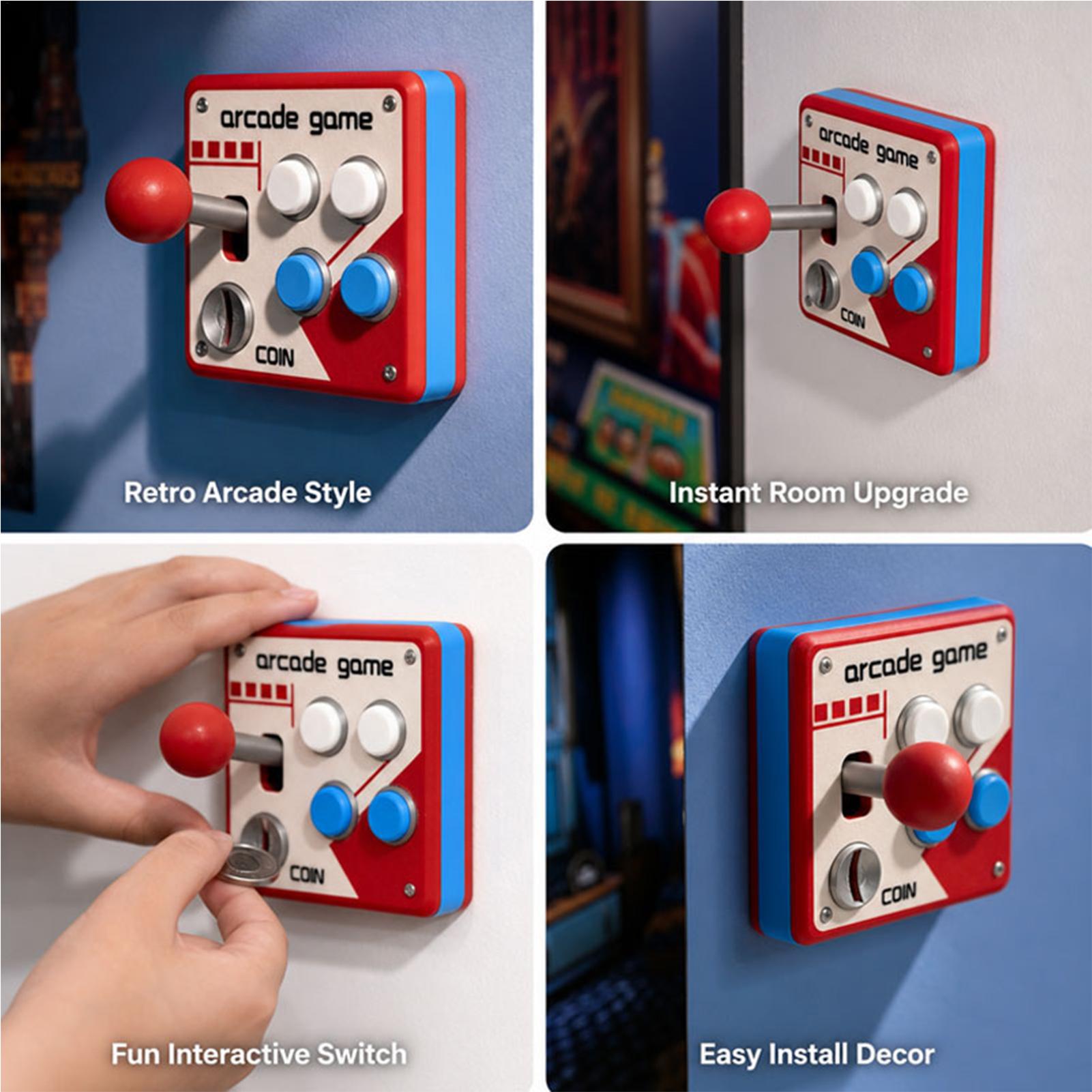 Creative Retro Arcade Game Lig - Gaming Accessories Lights ulasan dan harga
