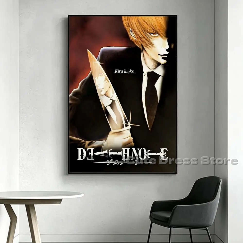 Death Note Canvas Print Unfram - Gaming Accessories Bedroom ulasan dan harga