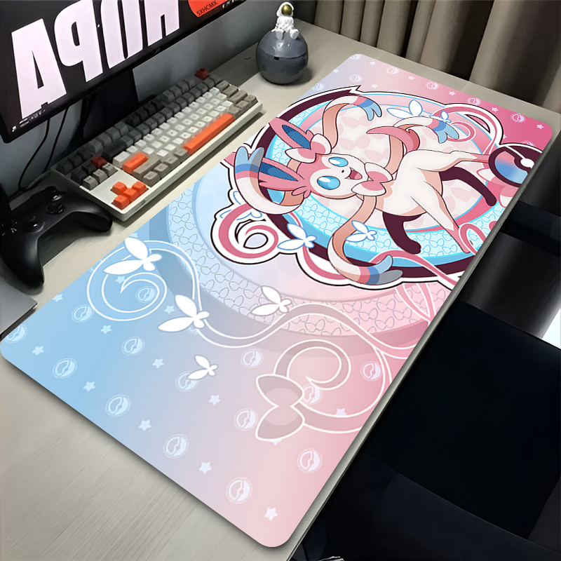 Large Pink Cute Mousepad XXL G - Gaming Office Accessories ulasan dan harga