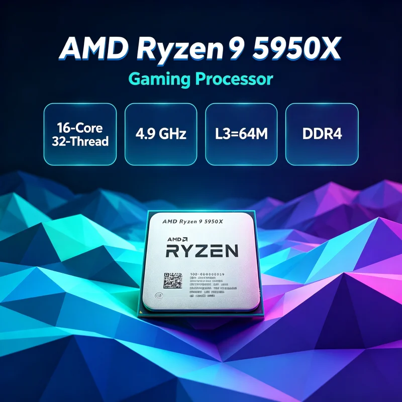 AMD Ryzen 9 5950X 105W Gaming  - Amd Cpu Ryzen 9 ulasan dan harga