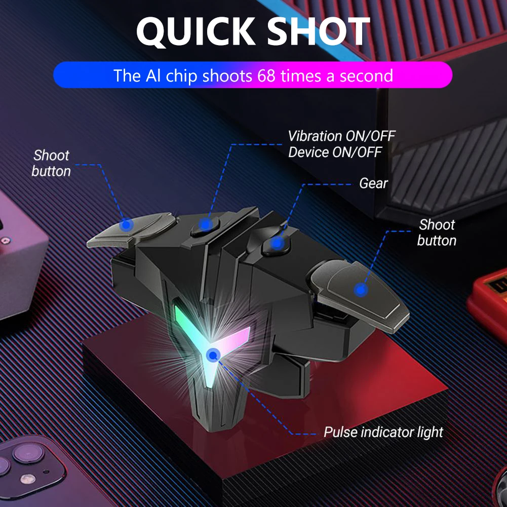A1 Mobile Game Trigger for PUB - Gaming Accessories For Free Fire ulasan dan harga