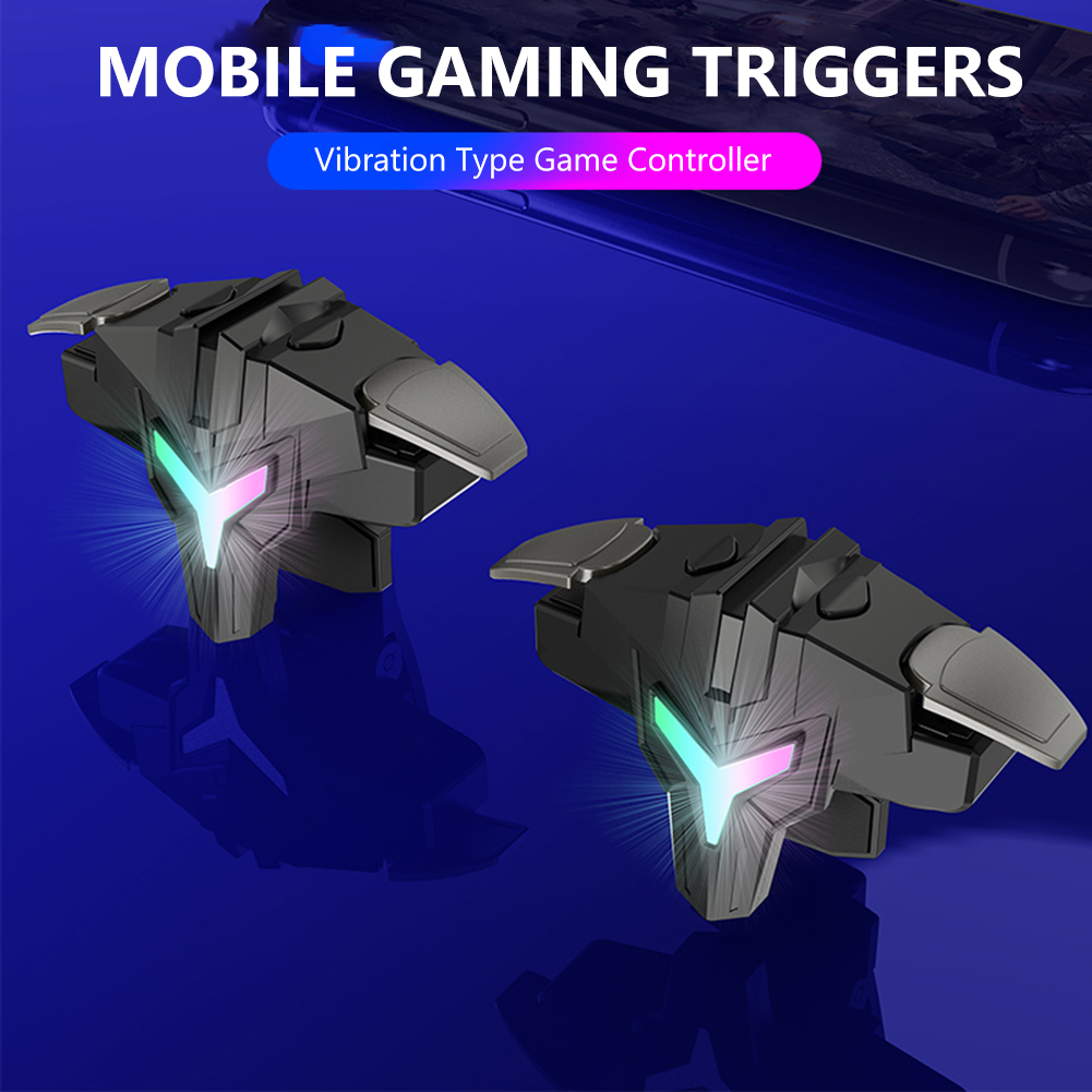 1/2pcs RGB/Mechanical 4 Finger - Gaming Accessories For Free Fire ulasan dan harga