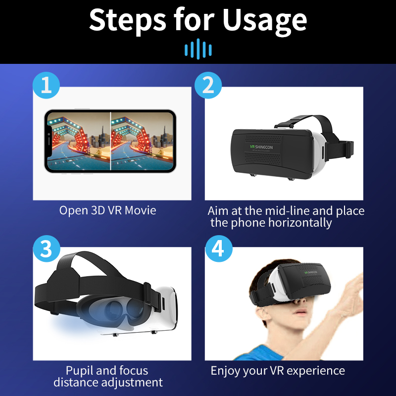 3D Virtual Reality VR Glasses  - Gaming Accessories For 8 Year Old ulasan dan harga